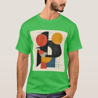 抽象芸術の支点 オーバーサイズ Tシャツ
