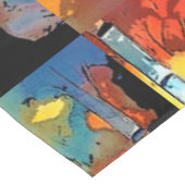 抽象芸術の日のテーブルクロス テーブルクロス (アングル)