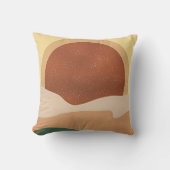 抽象芸術の日の出、ミニマリズム、 クッション (正面)