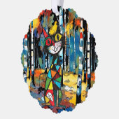 抽象芸術の日 オーナメントカード (左)