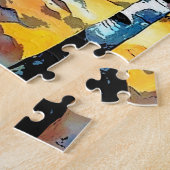 抽象芸術の日 ジグソーパズル (側面)