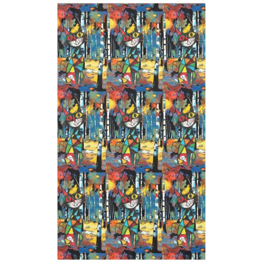 抽象芸術の日 テーブルクロス (正面)