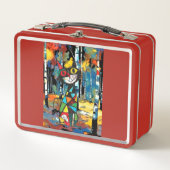 抽象芸術の日 メタルランチボックス (正面)