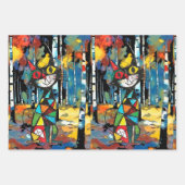 抽象芸術の日 ラッピングペーパーシート (正面3)