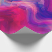 抽象芸術の明数々のるいピンク色の背景。エレグ ラッピングペーパー (角)