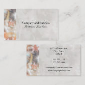 抽象芸術の星の名刺 名刺 (正面/裏面)