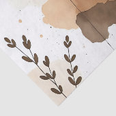 抽象芸術の暖かいミニマル層 薄葉紙 (詳細)