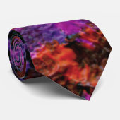 抽象芸術の暗い色 ネクタイ (ロール)