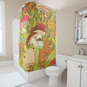 抽象芸術の森:パタ芸術的ーン シャワーカーテン (インサイチュ)