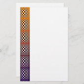 抽象芸術の正方形10 便箋 (正面/裏面)