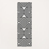 抽象芸術の正方形 ヨガマット (正面)