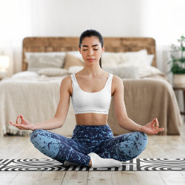 抽象芸術の正方形 ヨガマット