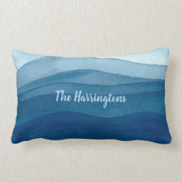 抽象芸術の波の名前をカスタムするの装飾用クッション ランバークッション