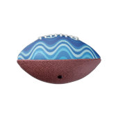 抽象芸術の波線のパターン アメリカンフットボール (回転270)