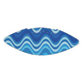 抽象芸術の波線のパターン アメリカンフットボール (パネル)