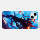抽象芸術の火の鬼 Case-Mate iPhoneケース (裏面 (横))