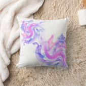 抽象芸術の煙 クッション (ブランケット)