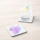 抽象芸術の煙 コースター (右側)