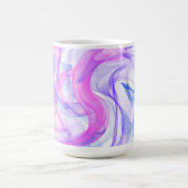 抽象芸術の煙 コーヒーマグカップ (中央)