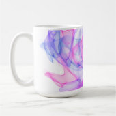 抽象芸術の煙 コーヒーマグカップ (左)