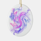 抽象芸術の煙 セラミックオーナメント (右)