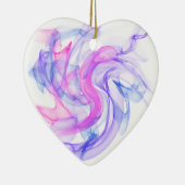 抽象芸術の煙 セラミックオーナメント (右)