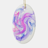 抽象芸術の煙 セラミックオーナメント (右)