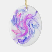 抽象芸術の煙 セラミックオーナメント (右)