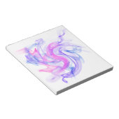 抽象芸術の煙 ノートパッド (アングル)