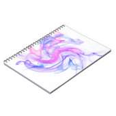 抽象芸術の煙 ノートブック (左側)