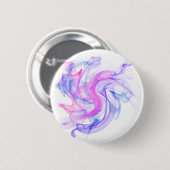 抽象芸術の煙 缶バッジ (正面&裏面)