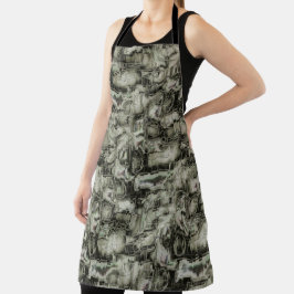 抽象芸術の画像は灰色のthrの色合いでモザイクを刻んだ エプロン