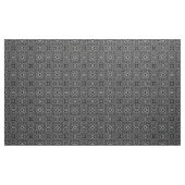 抽象芸術の白黒の線パターン ファブリック (ヤード)