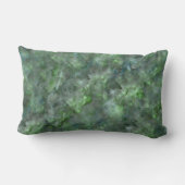 抽象芸術の石英大理石花崗岩パターン ランバークッション (裏面)