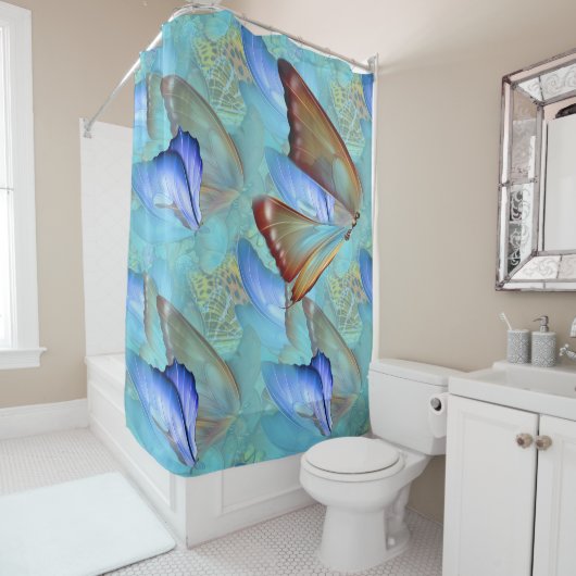 抽象芸術の移動 シャワーカーテン (インサイチュ)