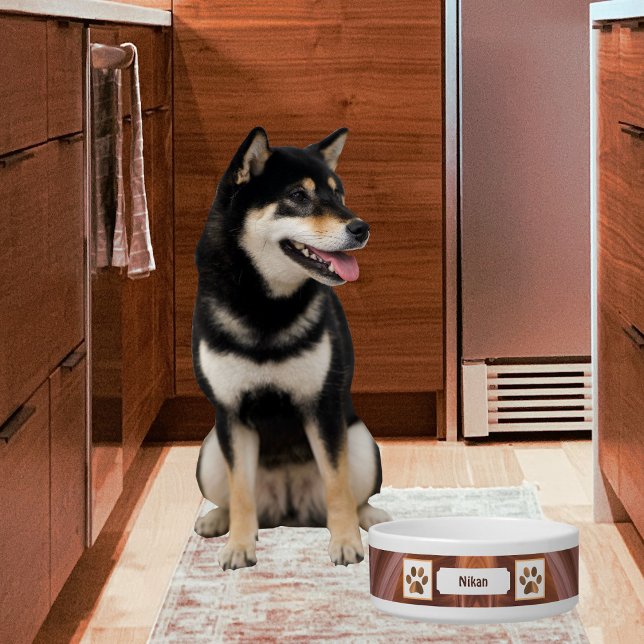 抽象芸術の穏やかなペットボウルと銅の足 ボウル (クリエイターアップロード済み)