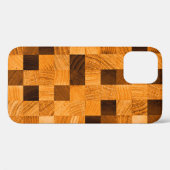 抽象芸術の端sからの木材のバックグラウンドテクスチャ Case-Mate iPhoneケース (裏面 (横))