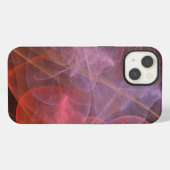 抽象芸術の素晴らしい銀河 iPhoneケース (裏面横)