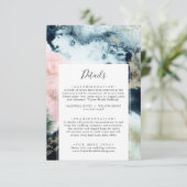 抽象芸術の結婚詳細のエンクロージャカード エンクロージャーカード (スタンド正面)