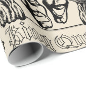 抽象芸術の継ぎ目のないテーマ ラッピングペーパー (ロールコーナー)