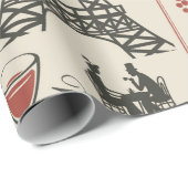 抽象芸術の継ぎ目のないテーマa ラッピングペーパー (ロールコーナー)