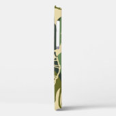 抽象芸術の継ぎ目のないパタ葉ーンです。ハ Case-Mate iPhoneケース (裏面 / 左)