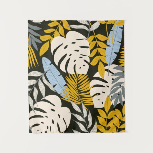 抽象芸術の継ぎ目のないパ葉ターンと タペストリー (正面)