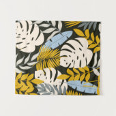 抽象芸術の継ぎ目のないパ葉ターンと タペストリー (正面(横))