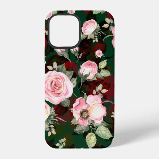抽象芸術の継ぎ目のない素描晴らしい模様 iPhoneケース (裏面)