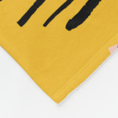 抽象芸術の継ぎ目のない違う図形パターン フリースブランケット (角)