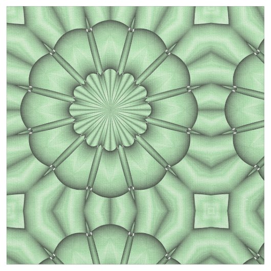 抽象芸術の緑淡い色の色 ファブリック (クローズアップ)