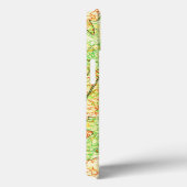 抽象芸術の緑色の葉を引っかいた地面に Case-Mate iPhoneケース (裏面 / 右)