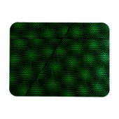 抽象芸術の緑 マグネット (横)