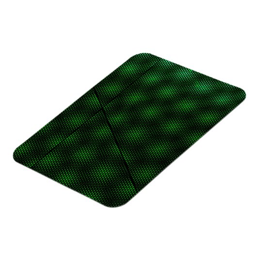 抽象芸術の緑 マグネット (左側)